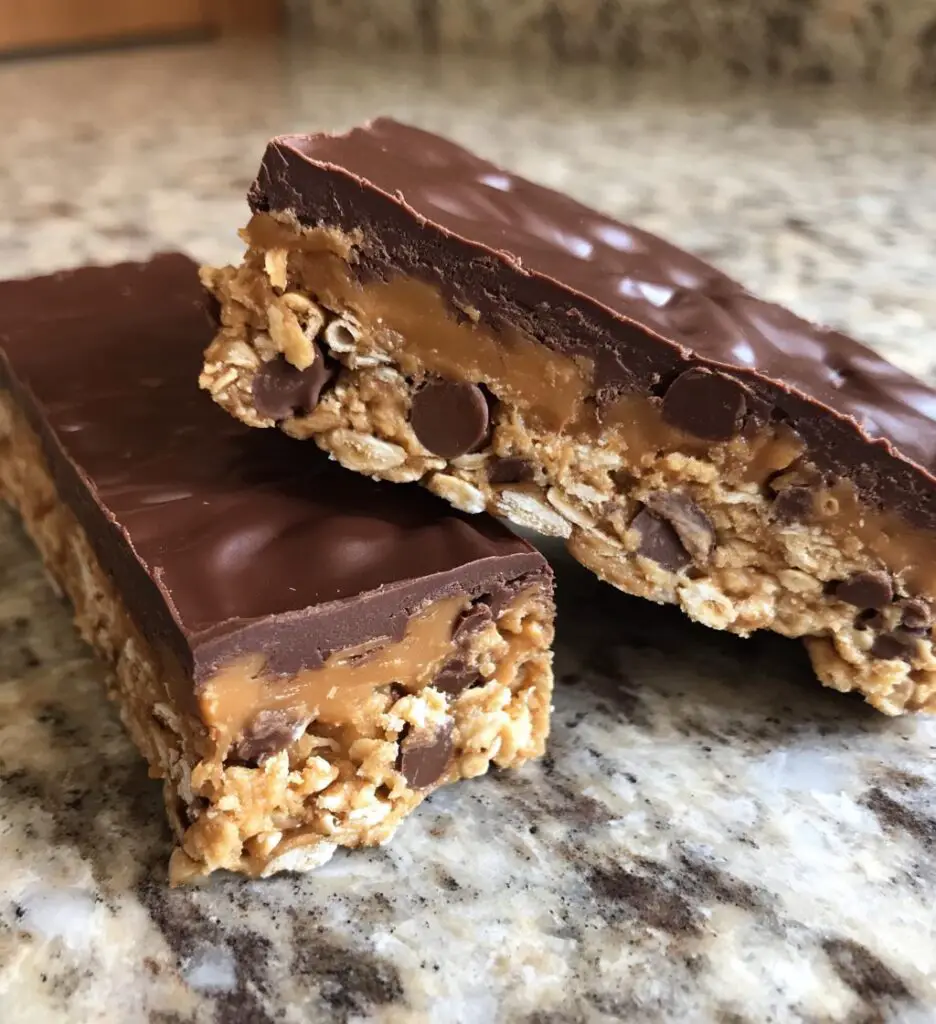 no bake chocolate oat bars