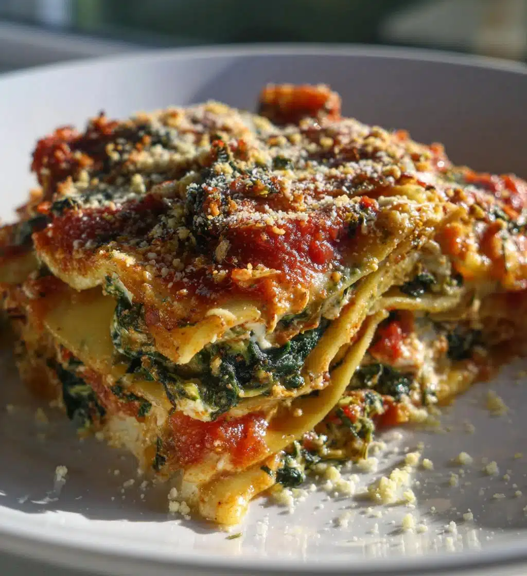 no bake christmas lasagna - detail 1