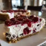 no bake easy cherry chocolate chip pie recipe