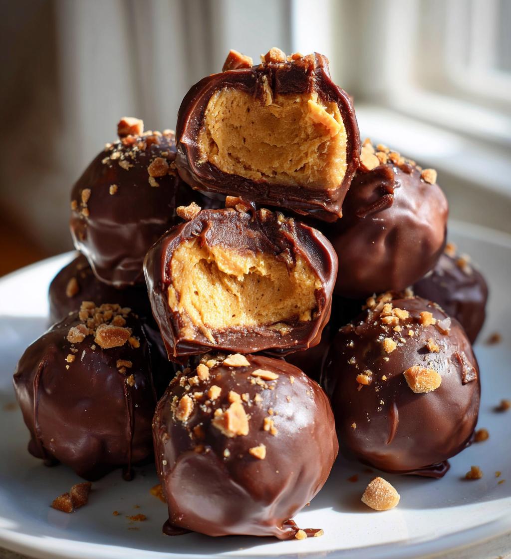 no bake peanut butter cheesecake balls 2 - detail 1