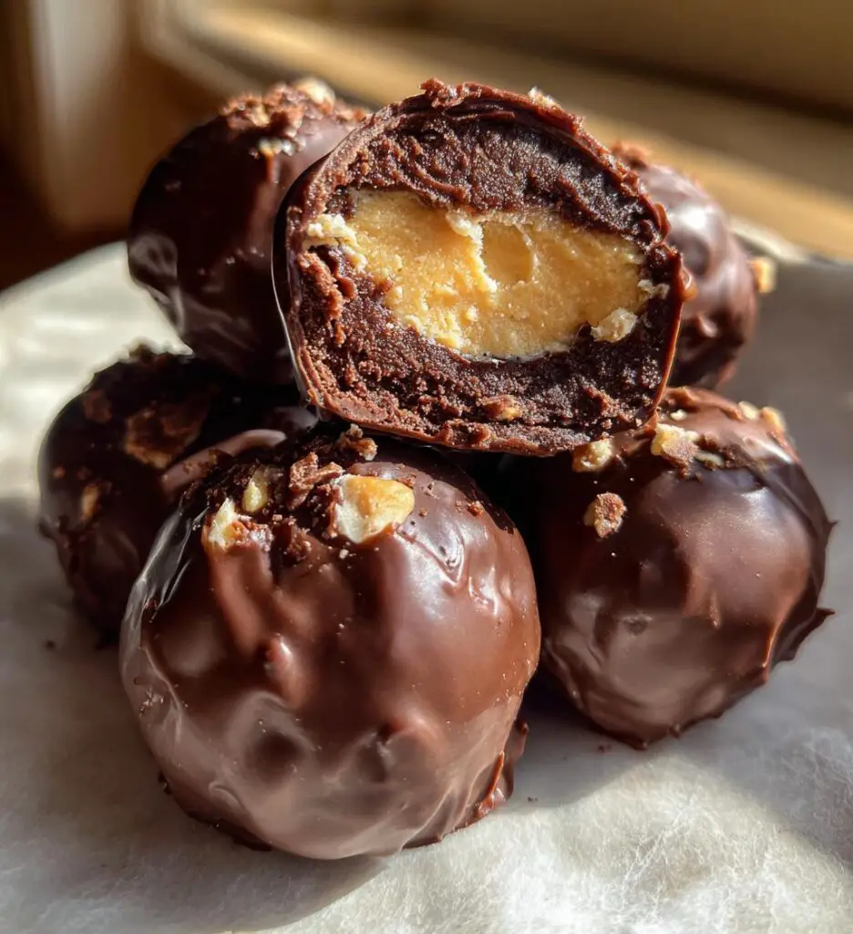 no bake peanut butter cheesecake balls 2