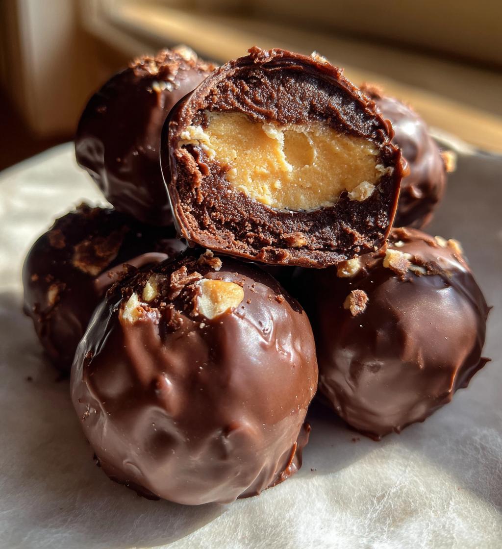 no bake peanut butter cheesecake balls 2