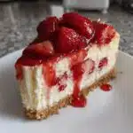 no bake strawberry cheesecake