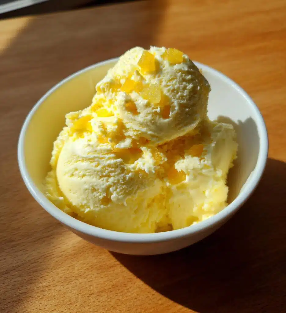 no churn pineapple ice cream recipe