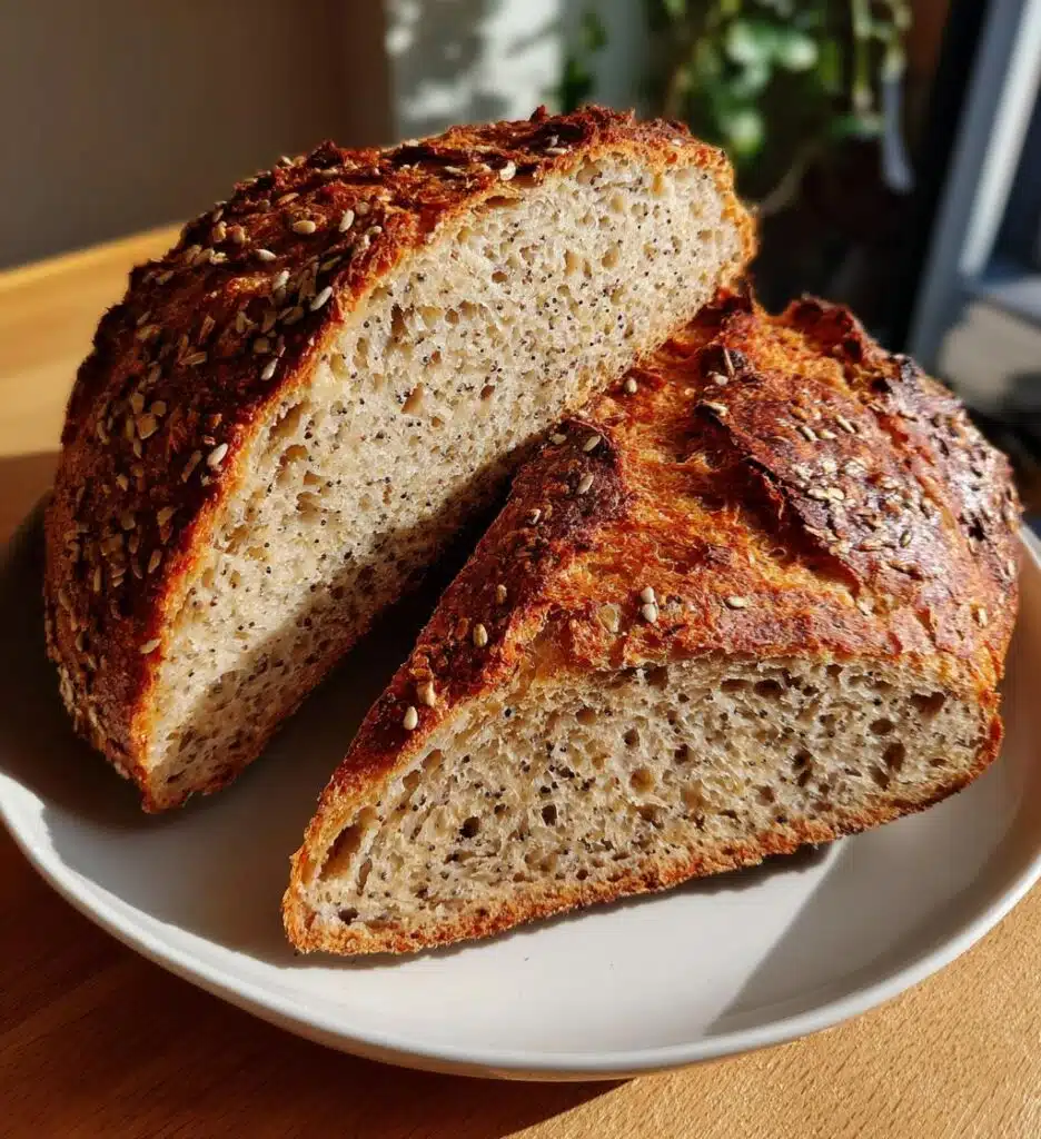 oat and chia bread