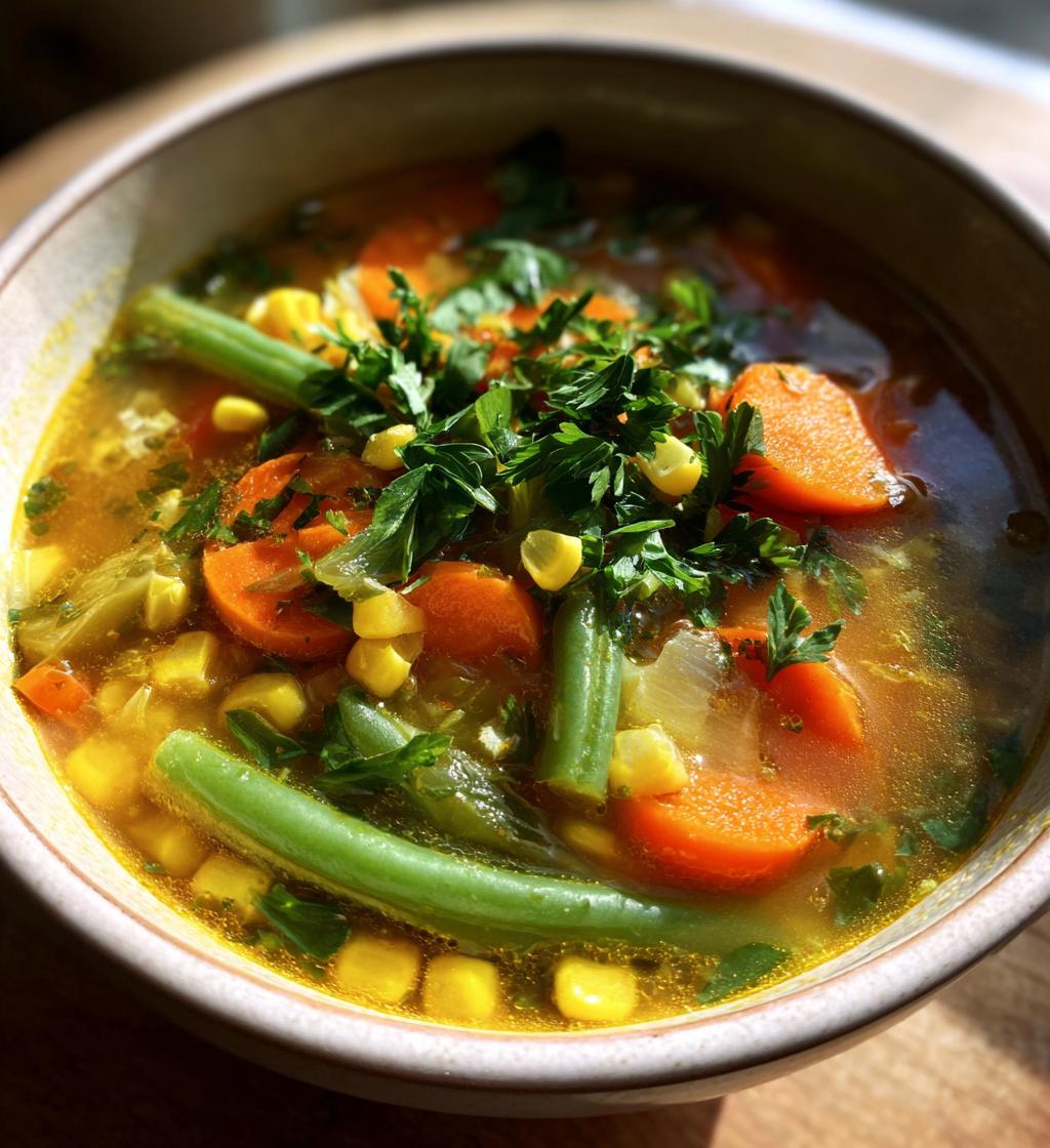 one pot creamy vegetable soup