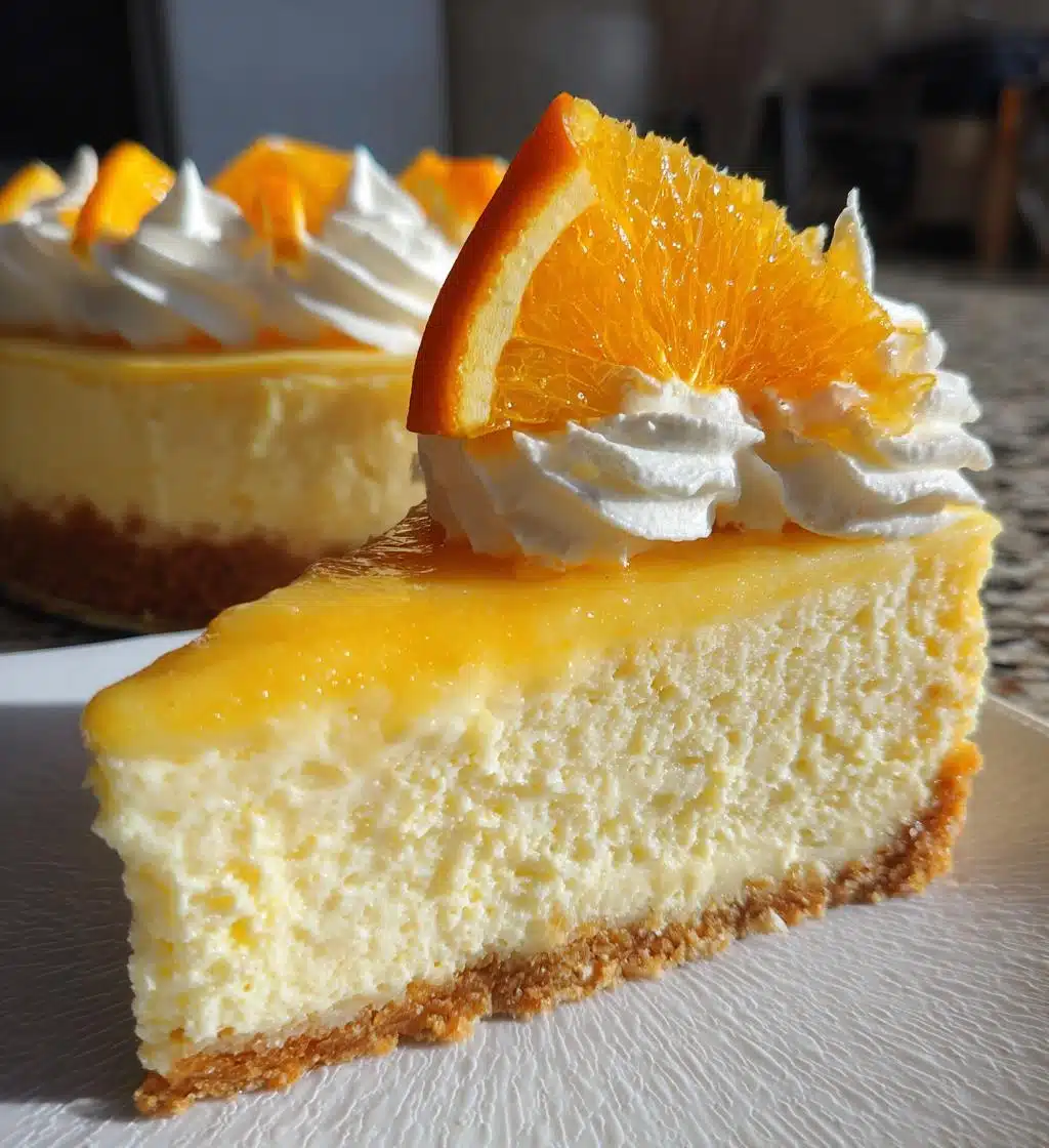 orange creamsicle cheesecake