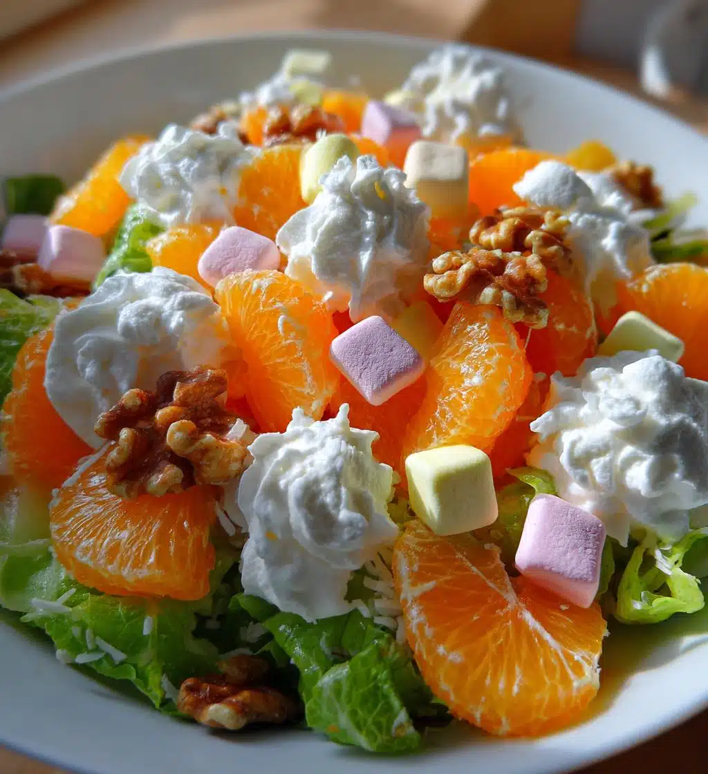 orange dreamsicle salad