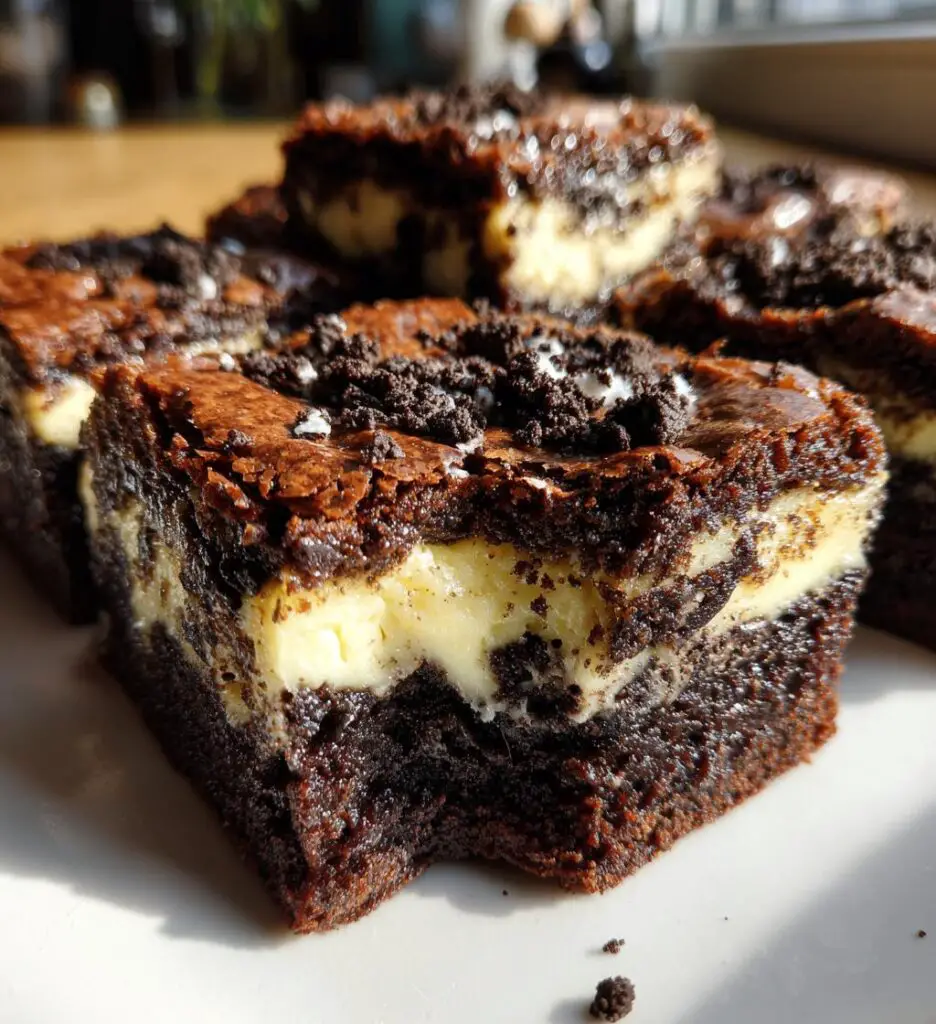 oreo cheesecake brownies recipe