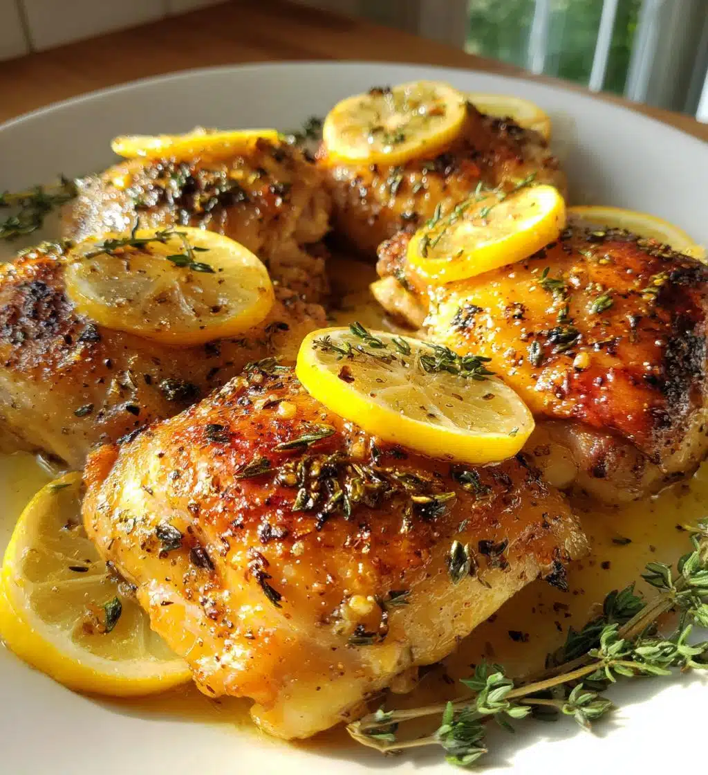 pan seared chicken thighs recipe