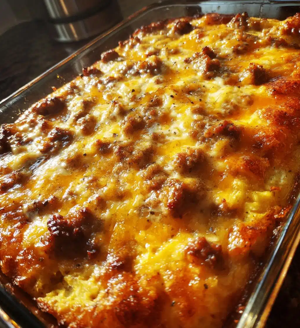 pancake sausage casserole recipe - detail 1