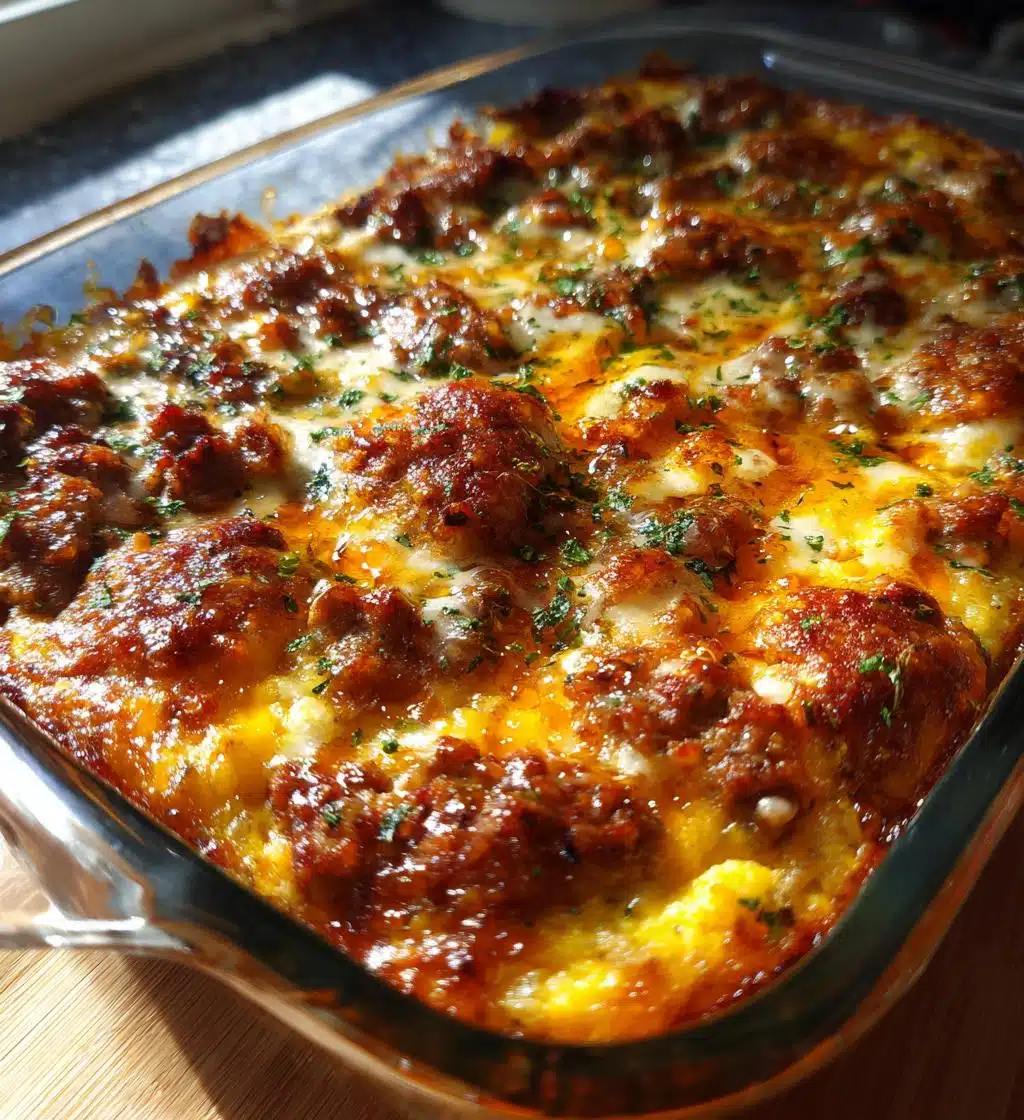 pancake sausage casserole recipe