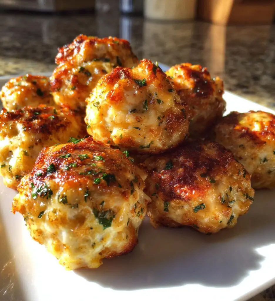 parmesan keto turkey meatballs