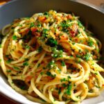 pasta with olive oil and garlic