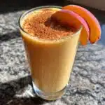 peach cobbler protein shake