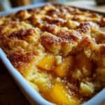 peach dump cake