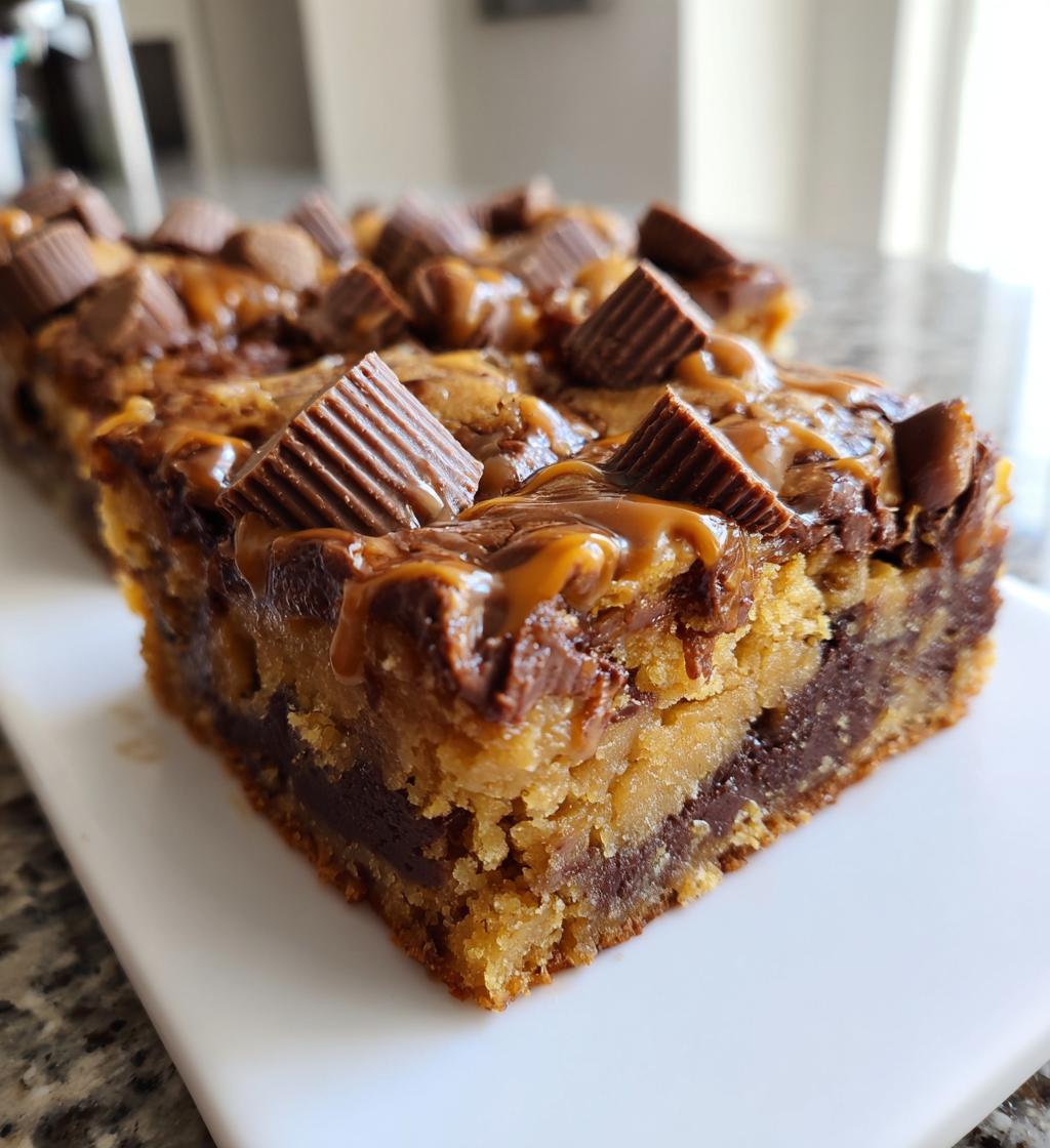 peanut butter cup dump cake