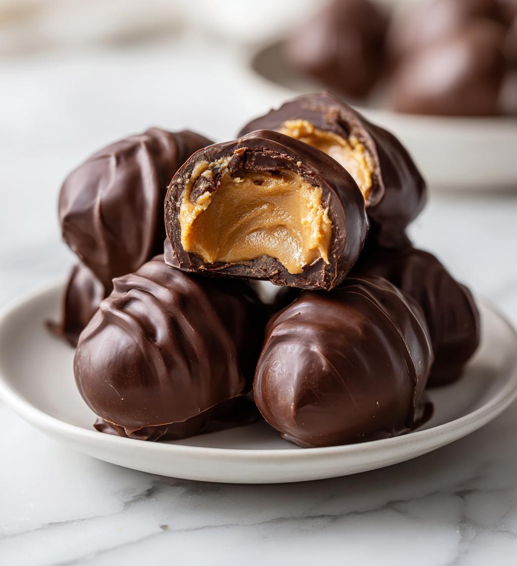 peanut butter easter eggs recipe - detail 1