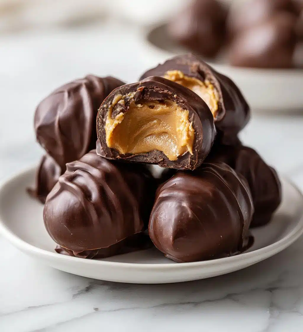 peanut butter easter eggs recipe - detail 1
