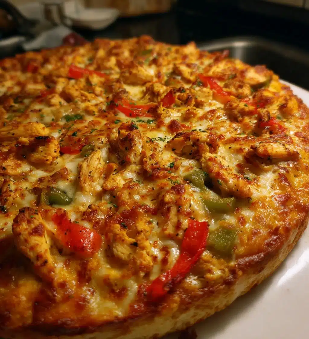 pizza with boneless - detail 1