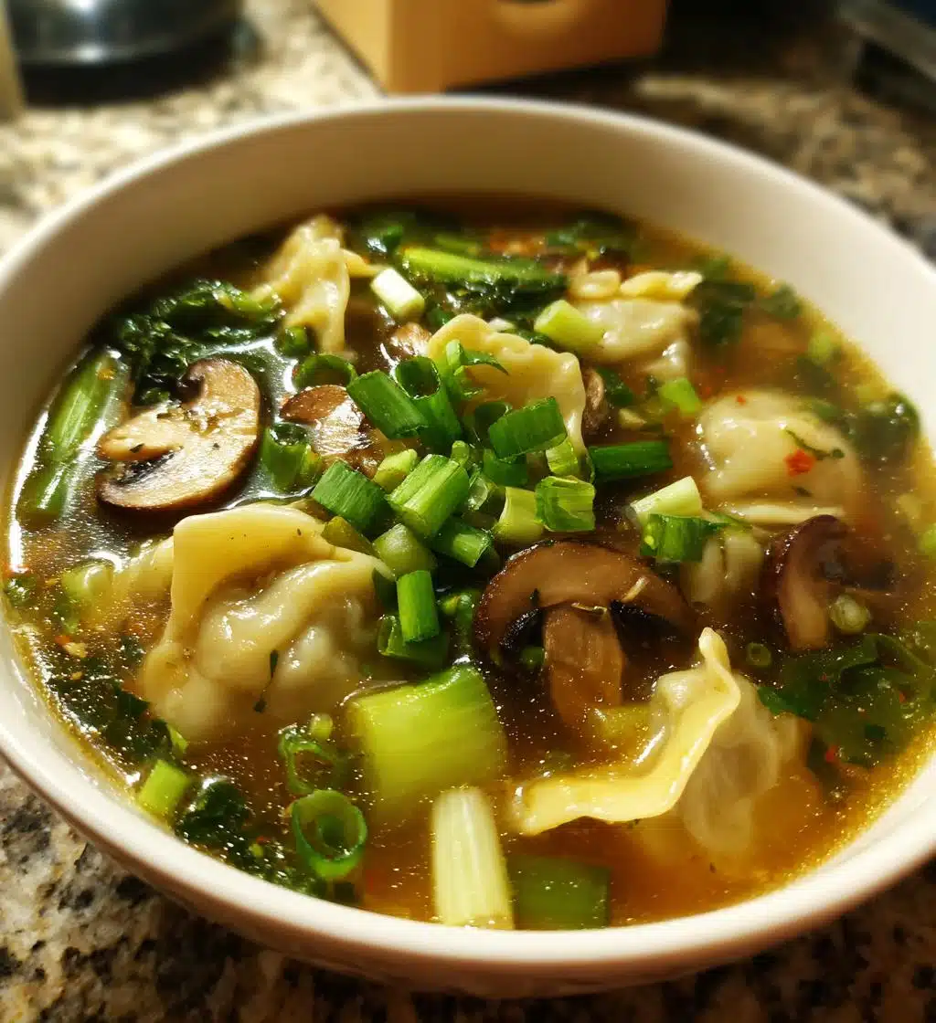 potsticker soup recipe