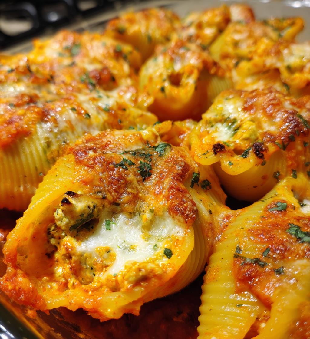 pumpkin ricotta stuffed shells recipe - detail 1