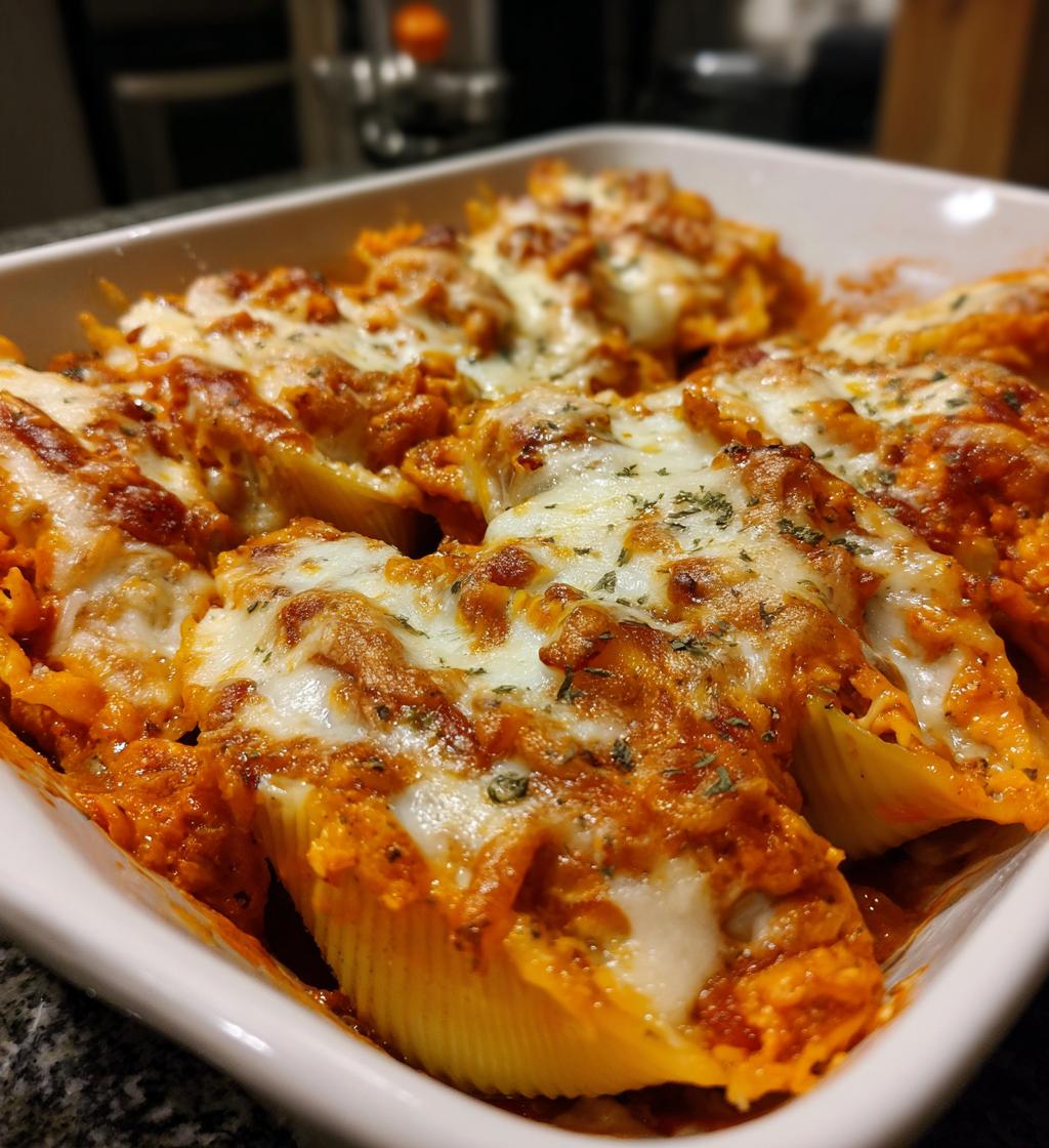 pumpkin ricotta stuffed shells recipe