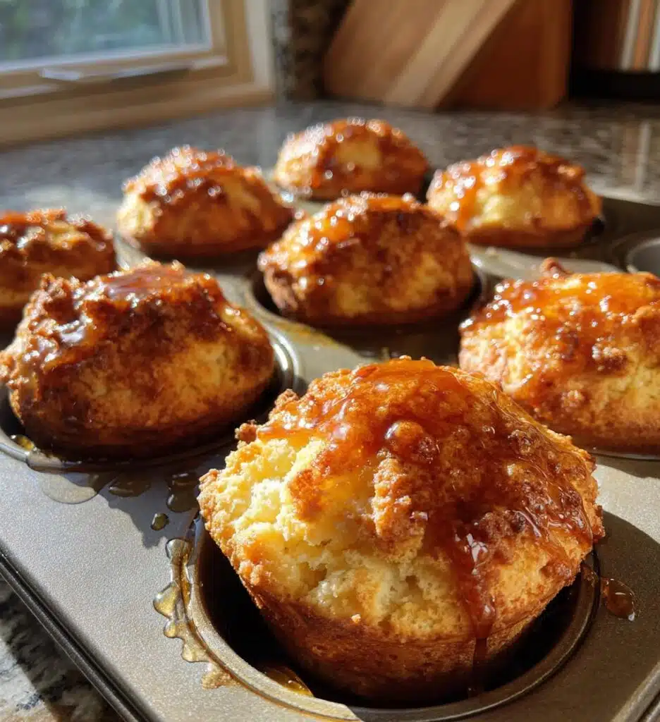 quick and delicious french toast muffins