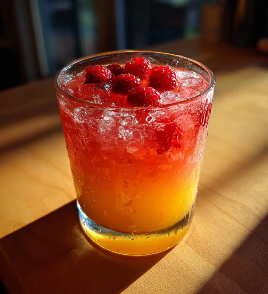 raspberry passionfruit tequila sour cocktail recipe