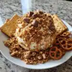 reeses cheese ball peanut butter bliss dessert recipe