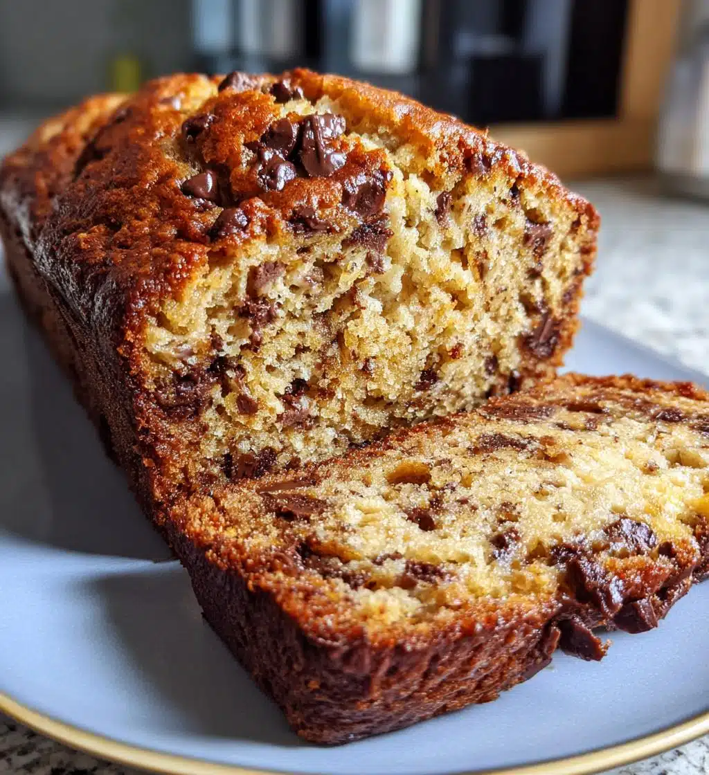 reeses peanut butter banana bread - detail 1
