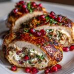 ricotta pomegranate stuffed chicken recipe