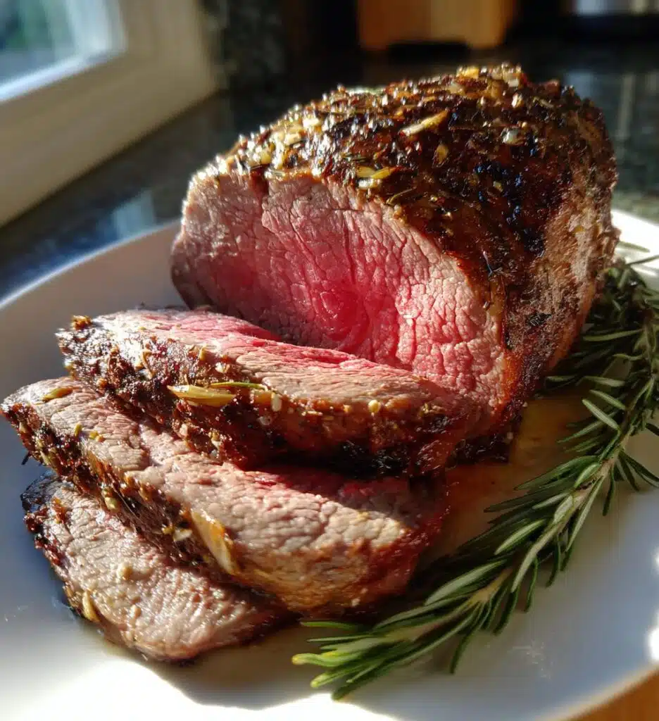 rosemary and garlic roast beef