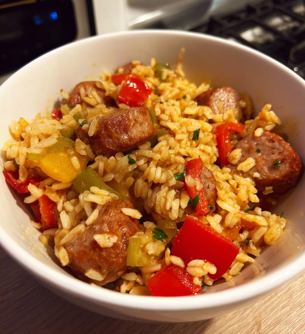 sausage and rice skillet recipe