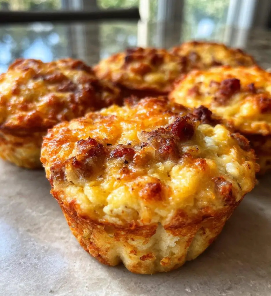 sausage muffins with bisquick