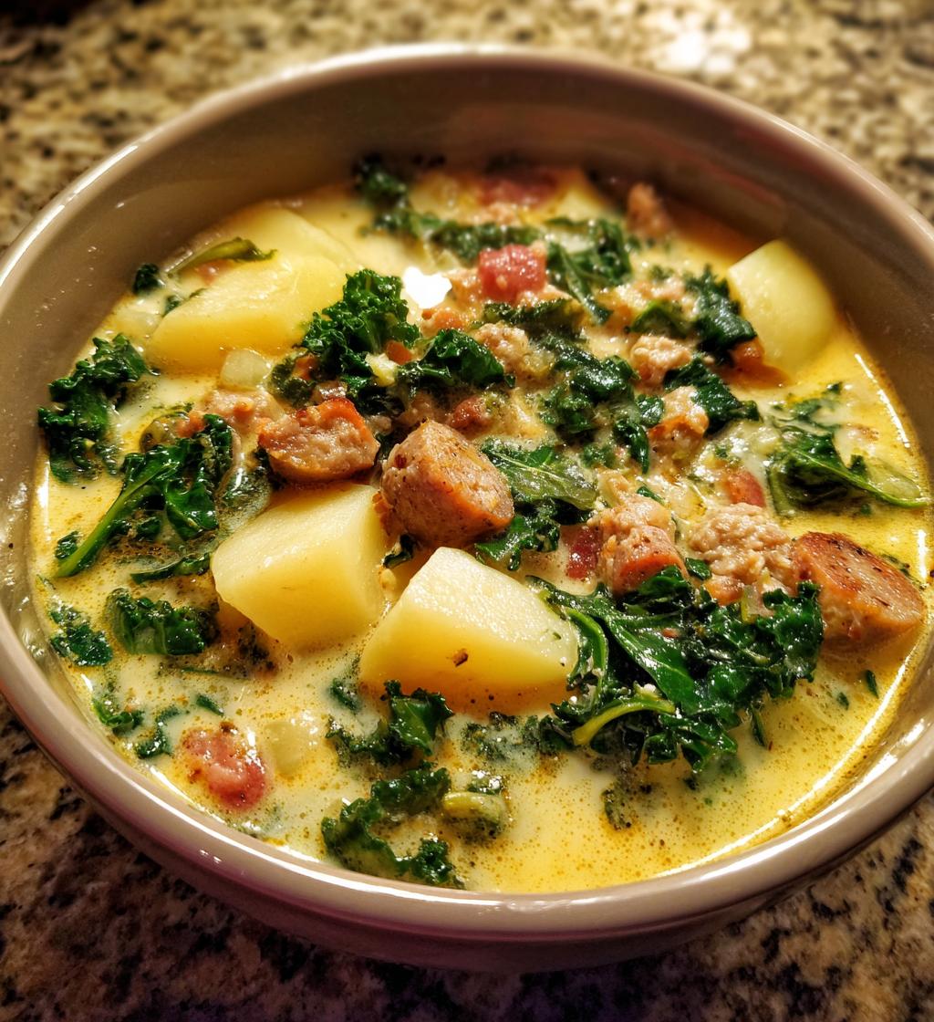 sausage potato soup