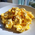 scrambled eggs with cottage cheese recipe
