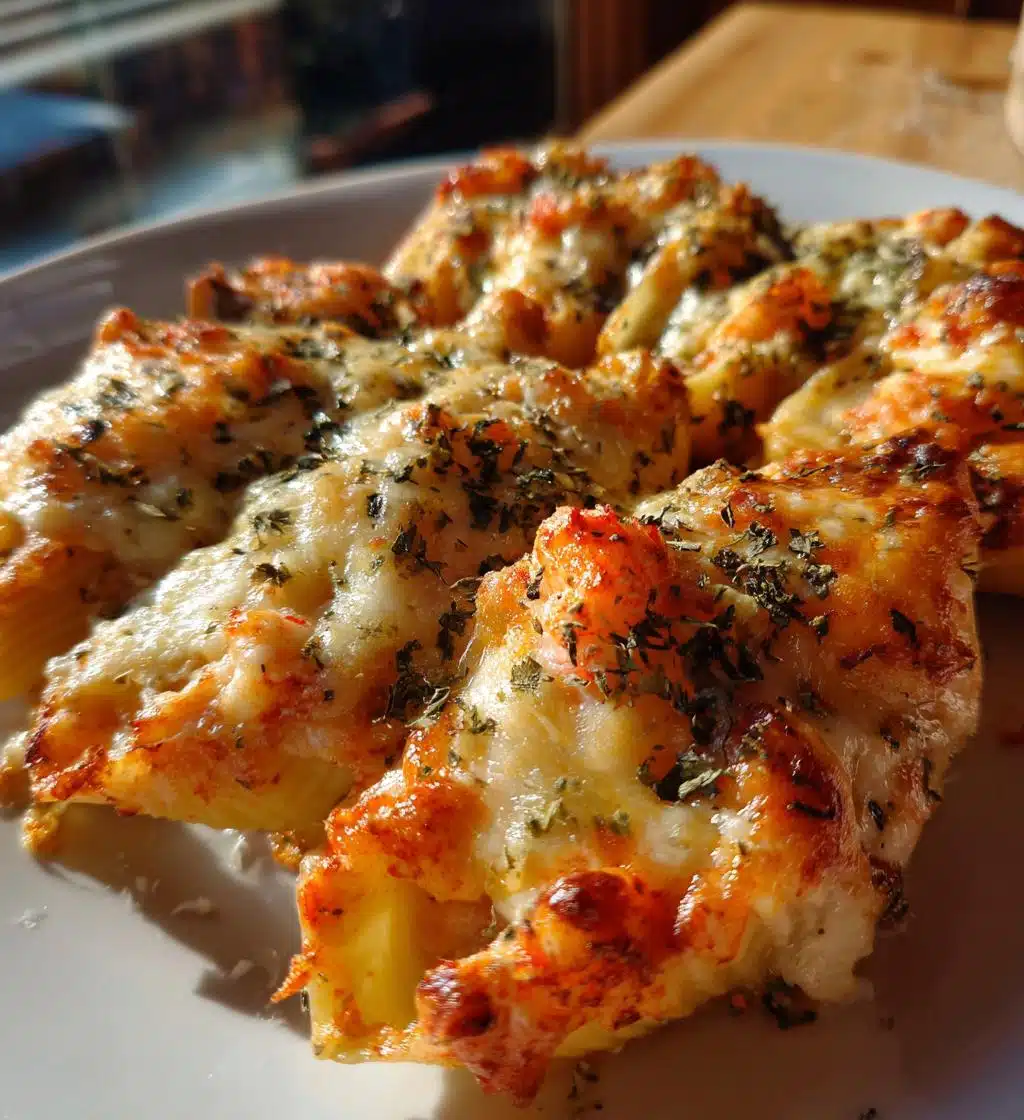 seafood stuffed shells creamy cheesy and packed with flavor - detail 1