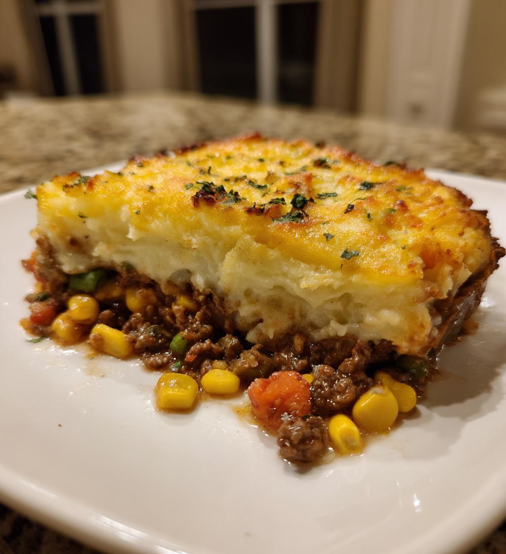 shepherds pie - detail 1