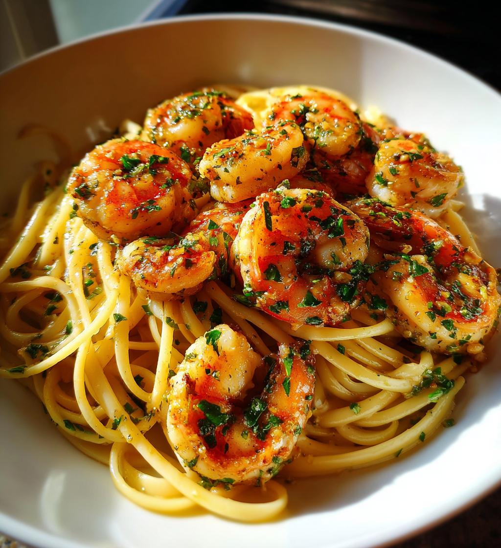 shrimp scampi recipe - detail 1