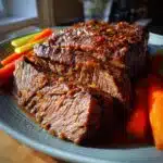 slow cooker balsamic pot roast
