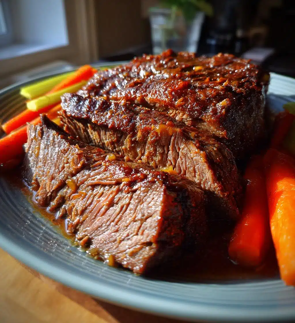 slow cooker balsamic pot roast
