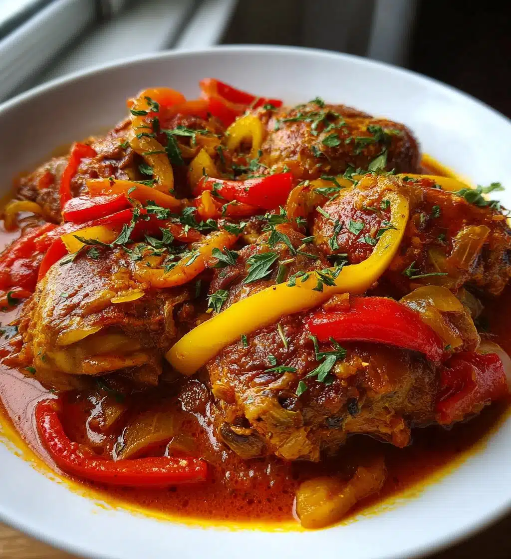 slow cooker chicken paprika