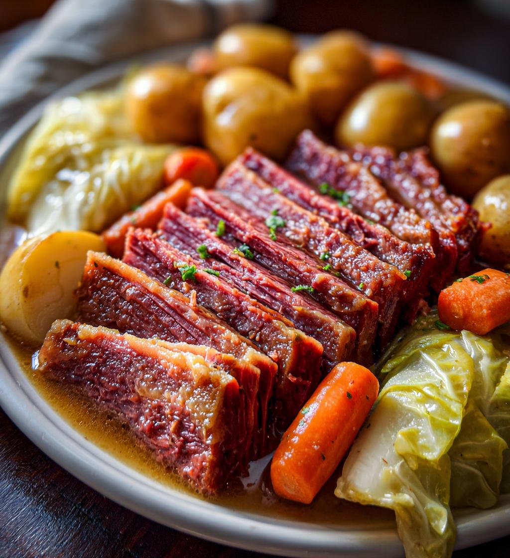 slow cooker corned beef and cabbage