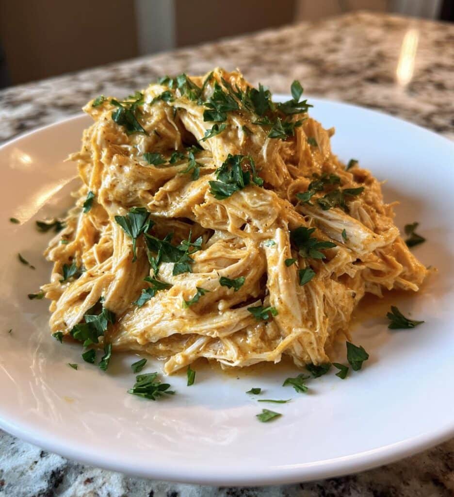 slow cooker garlic parmesan chicken