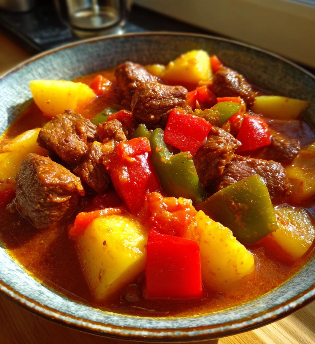 slow cooker hungarian goulash