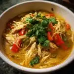 slow cooker thai chicken noodle soup