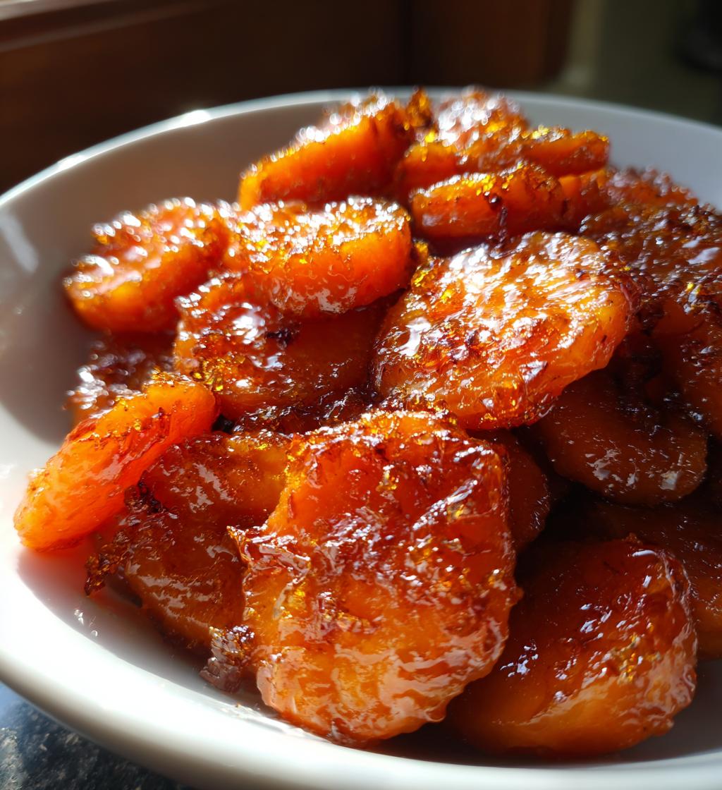 southern candied sweet potatoes - detail 1