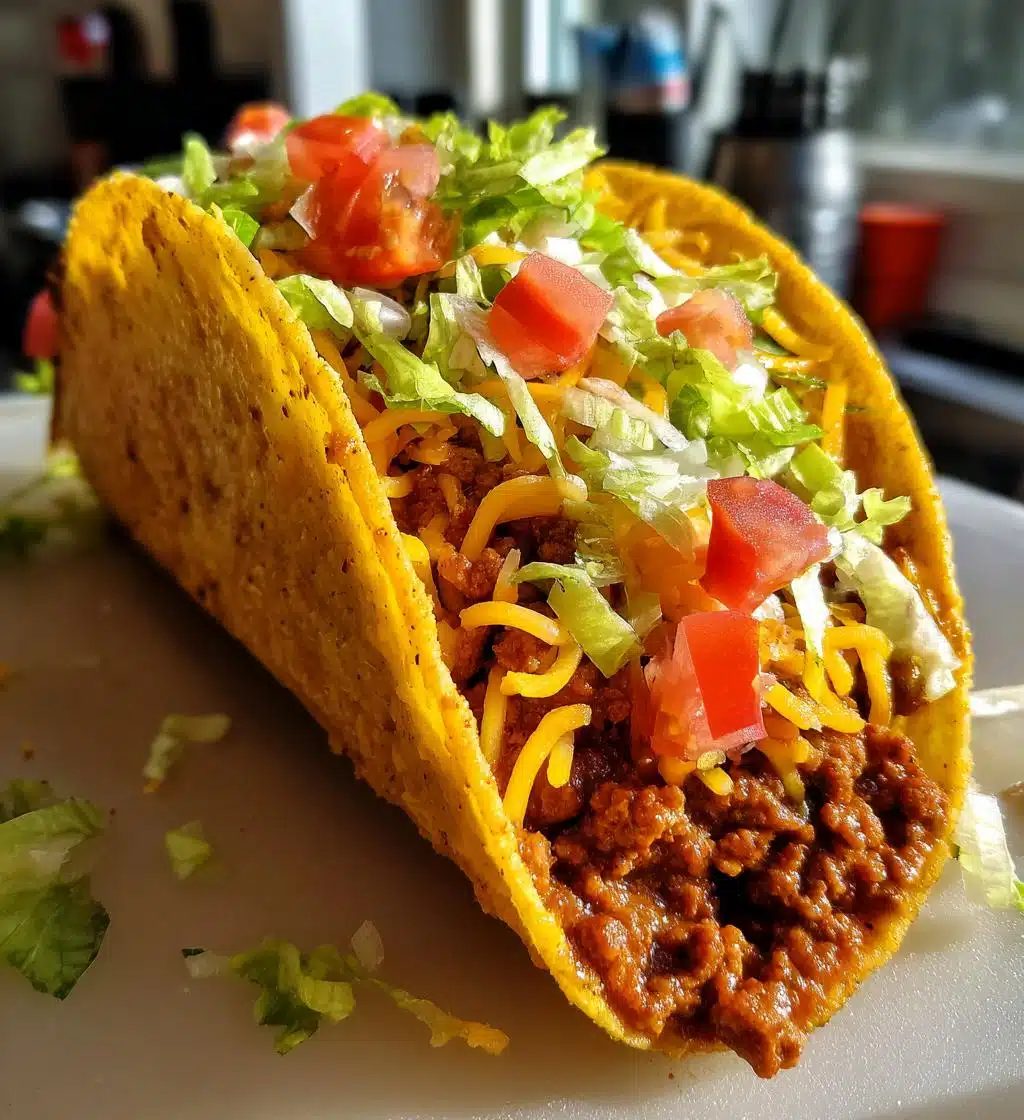 spaghetti tacos ground beef recipe - detail 1