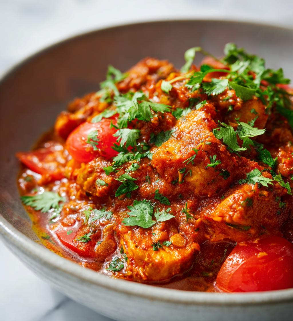 spicy red lentil curry